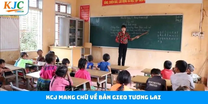 KJC mang chữ về bản với việc tặng tài liệu cần thiết KJC mang chữ về bản với việc tặng tài liệu cần thiết