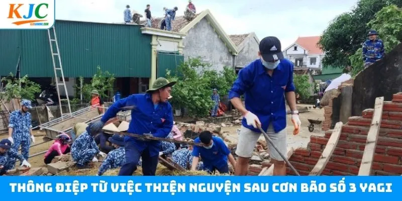 Lời gửi gắm từ liên minh sau cơn bão số 3 Yagi