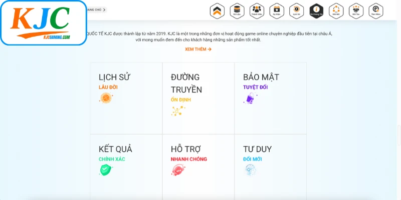 Đánh giá năng lực công nghệ và hình sinh thái của KJC